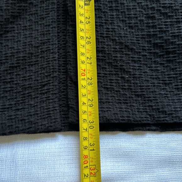 EILEEN FISHER Black Open Waffle Texture Tencel Jacket Lightweight Sz XXS/TTP - Picture 6 of 9